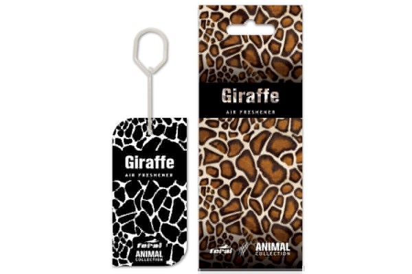 Αρωματικό Αυτοκινήτου Κρεμαστό Feral Animal Collection Giraffe