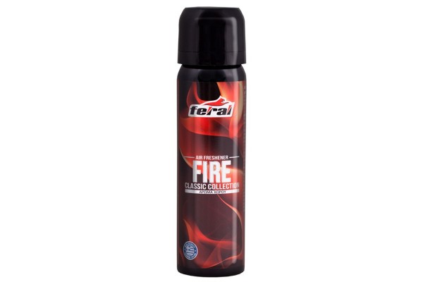 Αρωματικό Αυτοκινήτου Spray Feral Classic Collection Fire 70ml