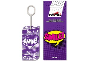 Αρωματικό Αυτοκινήτου Κρεμαστό Feral Speech Collection Smile