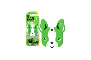 Αρωματικό Αυτοκινήτου Κρεμαστό Dog Fancy Green Aroma Με Άρωμα Πράσινο Μήλο