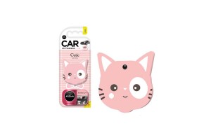 Αρωματικό Αυτοκινήτου Κρεμαστό Cutie Cat Aroma Με Άρωμα Τσιχλόφουσκα