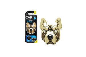 Αρωματικό Αυτοκινήτου Κρεμαστό Angry Dogs Pitbull Aroma Με Άρωμα Fresh Linen