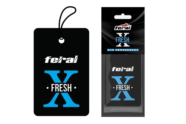 Αρωματικό Αυτοκινήτου Κρεμαστό Feral X Collection Fresh 1 Τεμάχιο