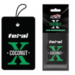 Αρωματικό Αυτοκινήτου Κρεμαστό Feral X Collection Coconut 1 Τεμάχιο