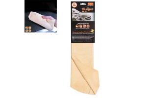 Δέρμα Γνήσιο Στεγνώματος Αυτοκινήτου 40x55cm Mr Kleen KLIN625 1 Τεμάχιο