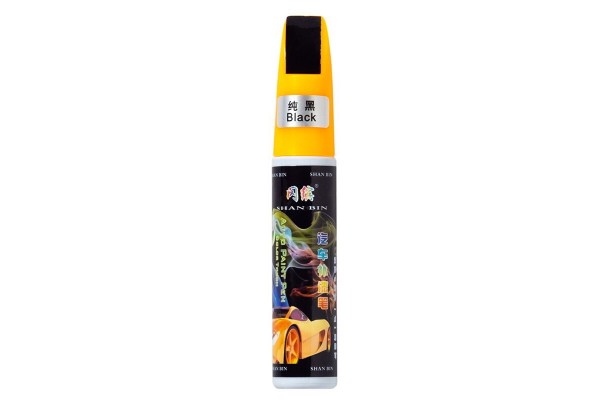 Πινελάκι & Στυλό Επιδιόρθωσης Χρώματος Αυτοκινήτου Touch Up Paint Μαύρο 12ml