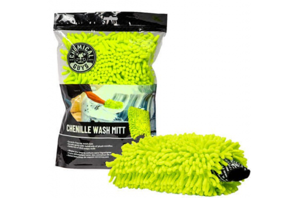 Chemical Guys - Γάντι Πλυσίματος Μικροινών Πράσινο Green Chenille Microfiber Wash Mitt MIC_493