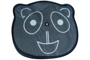 Κουρτινακια Πλαινα Βεντουζα Ασπρομαυρα