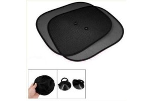 Κουρτινακια Πλαινα Βεντουζα Μαυρα