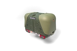 Κουτι Μεταφορας Σκυλων - Μπαγκαζιερα 390lt  Κοτσαδορου Πρασινη Towbox Dog V2