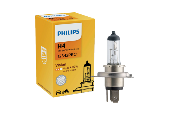 Philips H4 12V 60/55W Vision 12342PRC1