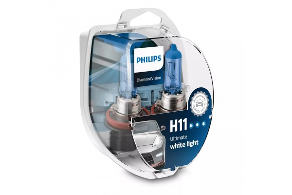 Philips H11 Diamond Vision 5000K 12V 55W 12362DVS2