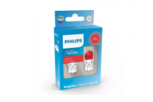 Philips Ultinon Pro6000 SI W21/5W LED 12V 11066RU60X2 – Λάμπες Φρένων/Πίσω Φώτων LED – 2 τεμ