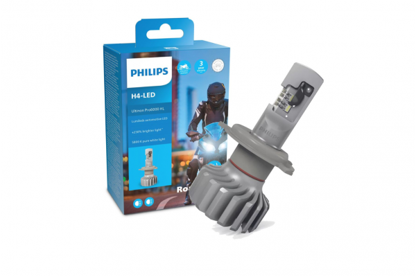 Philips Ultinon Pro6000 H4 LED 12V 18W 5800K 11342U6000X1 – Λάμπα Μοτοσυκλέτας – 1 τεμ