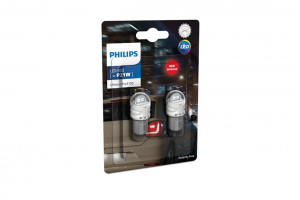 Philips Ultinon Pro3100 P21W LED Κόκκινο 12V 1.73W 11498RU31B2 – Λάμπες Φρένων/Ομίχλης Πίσω – 2 τεμ