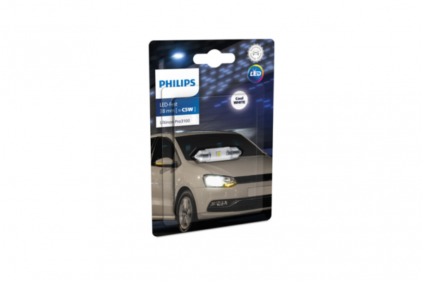 Philips Ultinon Pro3100 LED-FEST 38mm 12V 6000K 11854CU31B1 – Λάμπα Εσωτερικού Φωτισμού/Πινακίδας – 1 τεμ