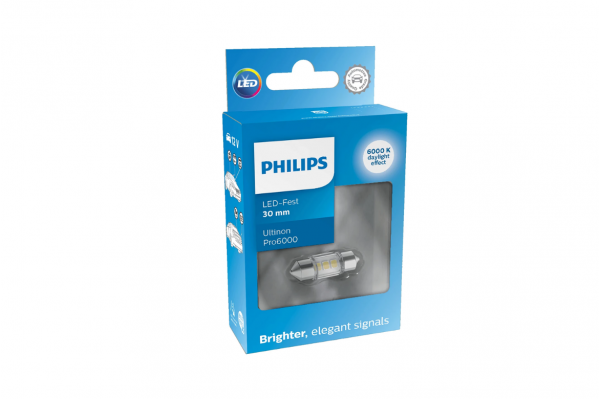 Philips Ultinon Pro7000 LED-FEST 30mm 12V 6000K 11860CU70X1 – Λάμπα Εσωτερικού Φωτισμού/Πινακίδας – 1 τεμ