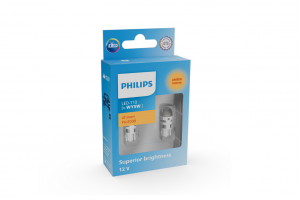 Philips Ultinon Pro3000 LED P21W 12V 12202AU70X2 – 2 τεμ