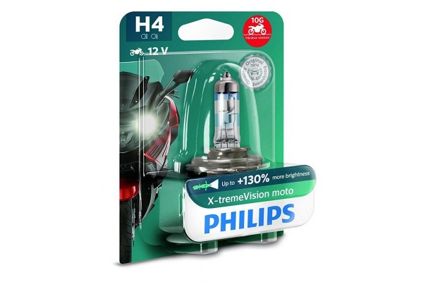 Λαμπα H4 X-TREME Vision Moto 130% Περισσοτερο Φως Λαμπα H4 X-TREME Vision Moto 130% Περισσοτερο Φως