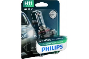 Philips X-tremeVision Pro150 H11 12V 55W 12362XVPB1 – 1 τεμ