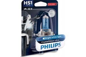 Philips CrystalVision Ultra Moto HS1 12V 35/35W 12636BVBW – 1 Τεμ