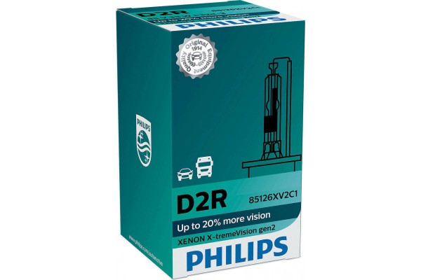  Philips D2R X-tremeVision Gen2 Car 85V 85126XV2C1