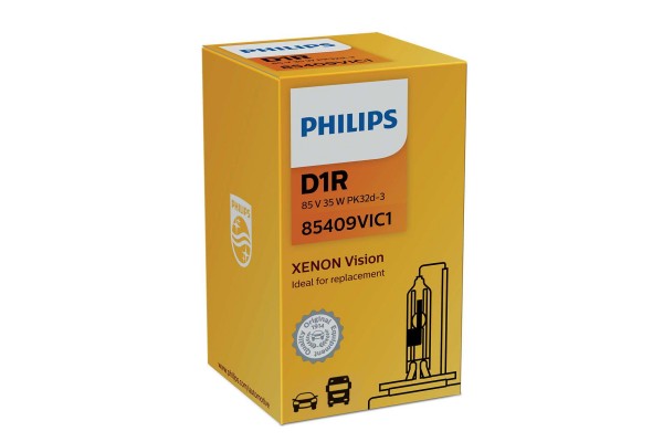 Philips Xenon Vision D1R 85V 35W 85409VIC1 – 1 τεμ.