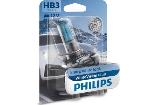  Philips HB3-9005 White Vision Ultra 12V 9005WVUB1