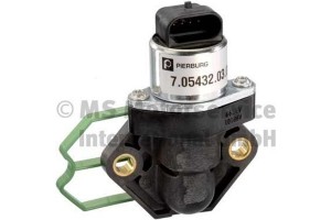 Pierburg Βαλβίδα Ρύθμισης Του ρελαντί, Παροχή Αέρα - 7.05432.03.0