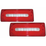 Μπάρα Φωτισμού Led Για Πίσω φώτα, Κατάλληλη Για Mercedes G-class W463 (1989-2015), ΚΟΚΚΙΝΑ, δυναμικά, Διαδοχικά Φώτα στροφής.