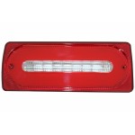 Μπάρα Φωτισμού Led Για Πίσω φώτα, Κατάλληλη Για Mercedes G-class W463 (1989-2015), ΚΟΚΚΙΝΑ, δυναμικά, Διαδοχικά Φώτα στροφής.