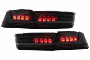 Πίσω Φώτα Led Κατάλληλα Για Bmw Σειρά 3 G20 Sedan (2018-2022) Σε Μαύρο Χρώμα Laser Look