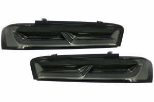 Πίσω Φώτα Led Κατάλληλα Για Chevrolet Camaro (05.2015-2018) Διαδοχικά Δυναμικά Φώτα Στροφής Φιμέ