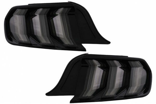 Πίσω Φώτα Led Κατάλληλα Για Ford Mustang Vi S550 (2015-2019) Σε Φιμέ Χρώμα Με Δυναμικά Διαδοχικά Φώτα στροφής. Πίσω Φώτα Led Κατάλληλα Για Ford Mustang Vi S550 (2015-2019) Σε Φιμέ Χρώμα Με Δυναμικά Διαδοχικά Φώτα στροφής.