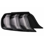 Πλήρως Led Πίσω Φώτα Κατάλληλα Για Ford Mustang Vi S550 (2015-2019) Με Διαφανή Φιμέ Τζάμια Και Δυναμικά Διαδοχικά Φώτα στροφής.