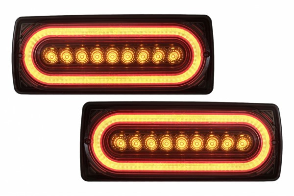 Πλήρως Led Πίσω Φώτα Κατάλληλα Για Mercedes G-Class W463 (1989-2017) Με δυναμικό, Διαδοχικό Φλας Και καπνό. Πλήρως Led Πίσω Φώτα Κατάλληλα Για Mercedes G-Class W463 (1989-2017) Με δυναμικό, Διαδοχικό Φλας Και καπνό.