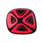 Πίσω Φώτα Led Κατάλληλα Για Smart Fortwo C453 A453 Forfour W453 (2014-2019) Δυναμική Οθόνη Εκκίνησης Κόκκινο Διαφανές