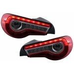 Πίσω Φώτα Led Κατάλληλα Για Toyota 86 (2012-2019) Subaru Brz (2012-2018) Scion FR-S (2013-2016) Με Διαδοχικά Δυναμικά Φώτα Στροφής