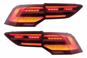 Πλήρως Led Πίσω Φώτα Κατάλληλα Για Vw Golf Viii Hatchback Mk8 Mqb (2020-και μετά) Δυναμικά Διαδοχικά Φώτα Στροφής