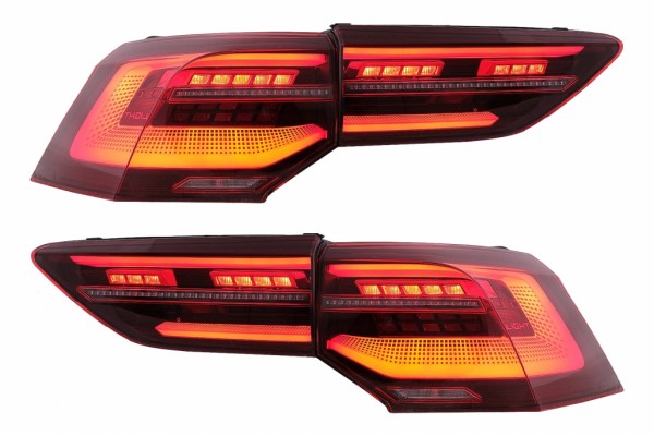 Πλήρως Led Πίσω Φώτα Κατάλληλα Για Vw Golf Viii Hatchback Mk8 Mqb (2020-και μετά) Δυναμικά Διαδοχικά Φώτα Στροφής