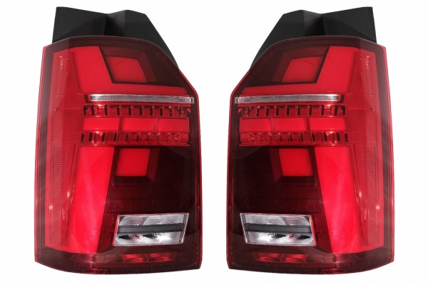 Πλήρως Led Πίσω Φώτα Κατάλληλα Για Vw Transporter T6 (2015-2020) Δυναμικό Διαδοχικό Φως Στροφής
