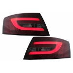 Πίσω Φώτα Led Κατάλληλα Για Audi A6 C6 4F Limousine (04.2004-2008) Κόκκινο Smoke 7PIN