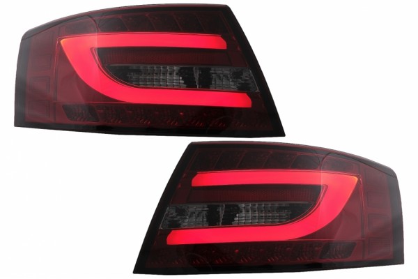 Πίσω Φώτα Led Κατάλληλα Για Audi A6 C6 4F Limousine (04.2004-2008) Κόκκινο Smoke 7PIN
