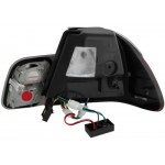 Πίσω Φώτα Led Κατάλληλα Για Bmw Σειρά 3 E46 Λιμουζίνα 4 Πόρτες (1998-2001) Κόκκινο Φουσκωτό