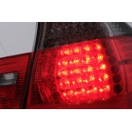 Πίσω Φώτα Led Κατάλληλα Για Bmw Σειρά 3 E46 Limousine 4D (09.2001-03.2005) Κόκκινο Smoke
