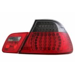 Πίσω Φώτα Led Κατάλληλα Για Bmw Σειρά 3 E46 Coupe 2D (1998-2003) Κόκκινο Μαύρο