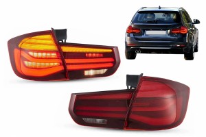 Πίσω Φώτα Led Κατάλληλα Για Bmw Σειρά 3 F31 Touring Pre Lci & Lci (2011-2019) Με Δυναμικό Διαδοχικό Φως Φλας