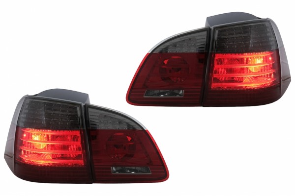 Πίσω Φώτα Led Κατάλληλα Για Bmw Σειρά 5 E61 Touring (2004-03.2007) Κόκκινο Smoke