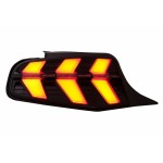 Πίσω Φώτα Led Κατάλληλα Για Ford Mustang V Pre-Facelift (2010-2012) Smoke 7 Modes Με Δυναμικά Διαδοχικά Φώτα Στροφής