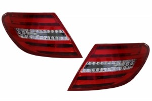Πίσω Φώτα Led Κατάλληλα Για Mercedes C-Class W204 (2007-2012) Facelift Design